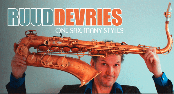 Saxofonist Ruud de Vries Boeken